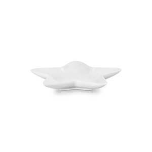 Le Creuset White Stoneware Star Plate 20cm